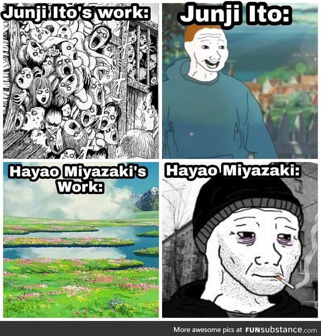 I actually chuckled aloud at this because Hayao Miyazaki is my spirit animal