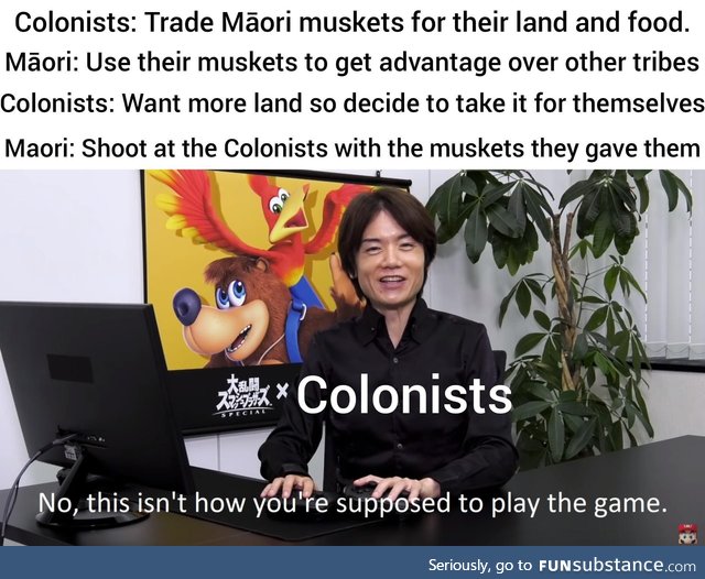 And thus, the New Zealand wars begin