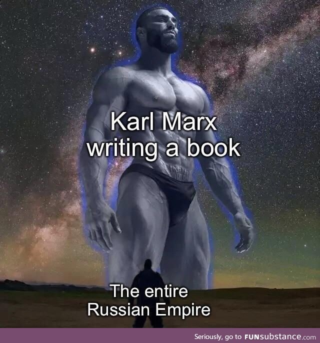 On May 5th, 1818, Karl Marx was born. Made a meme about it because no one else did