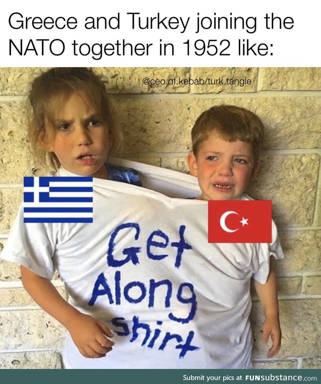 The turkish-greek relations is one of the funniest phenomena in human history