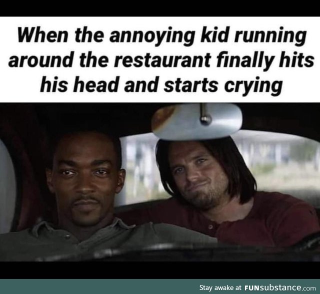 There’s always that one kid at the restaurant