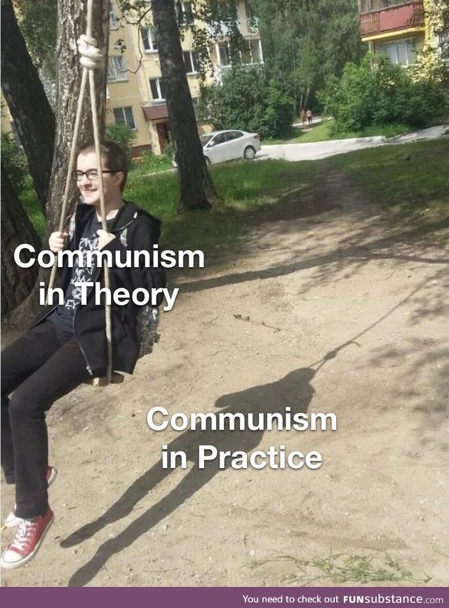 Communism, go home, you’re drunk