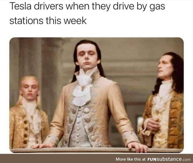 Low on gas are we?