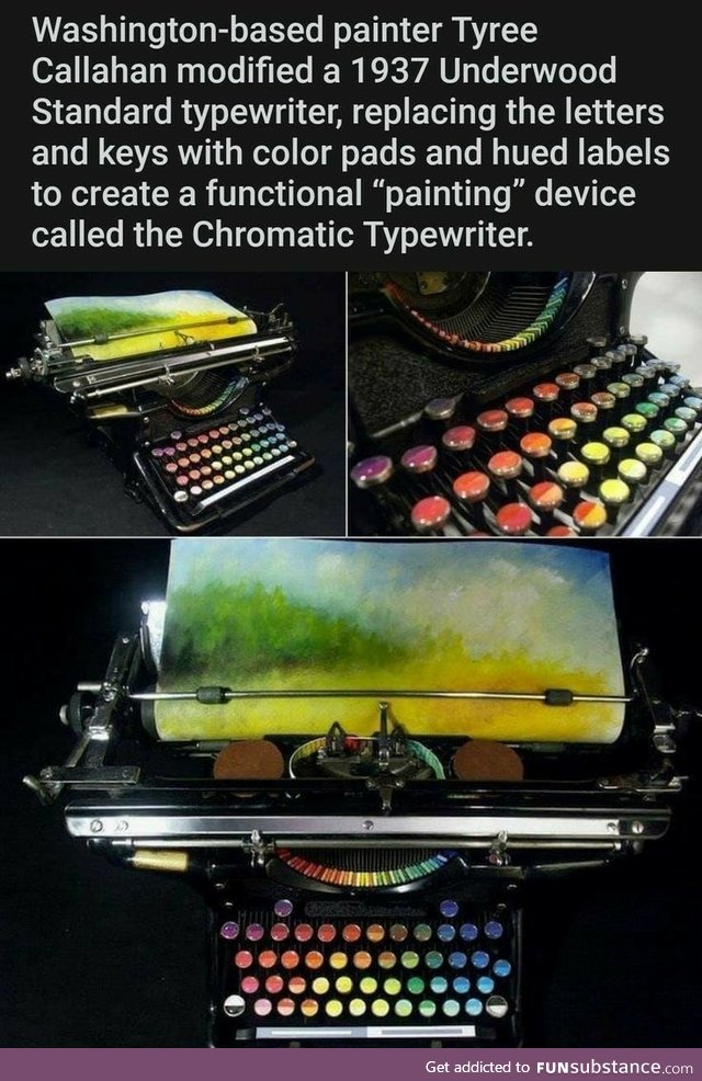 Chromatic Typewriter