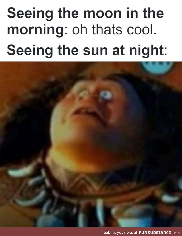 Wait a minute thats not the sun