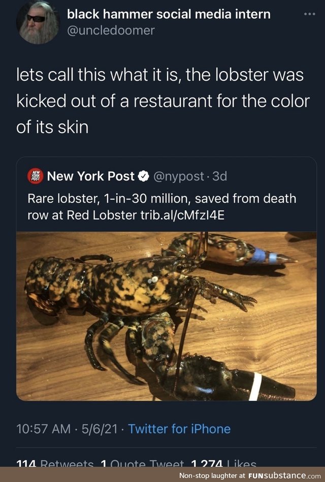 Justice for lobster