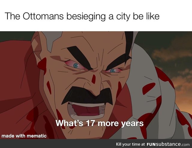Ottomans Besieging a city