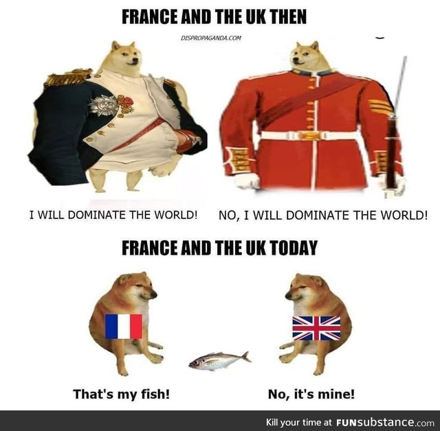 UK and France fishy