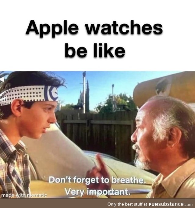 Only Apple Watch wearers can relate