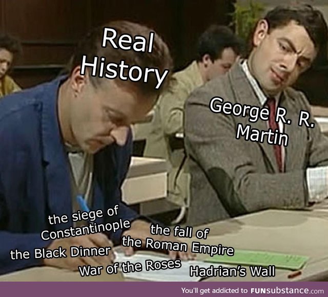 George R. R. Martin inspirations