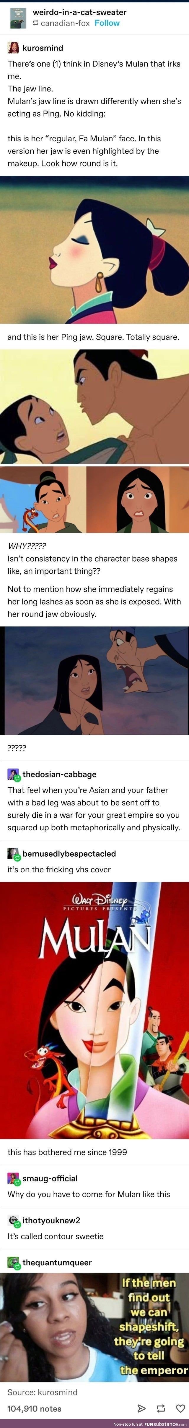 Square up Mulan