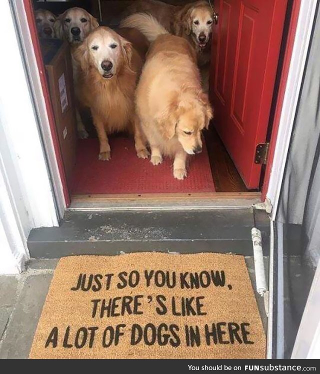 An honest doormat