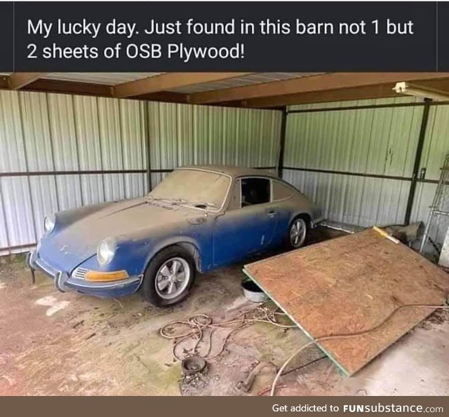 What a barn find!