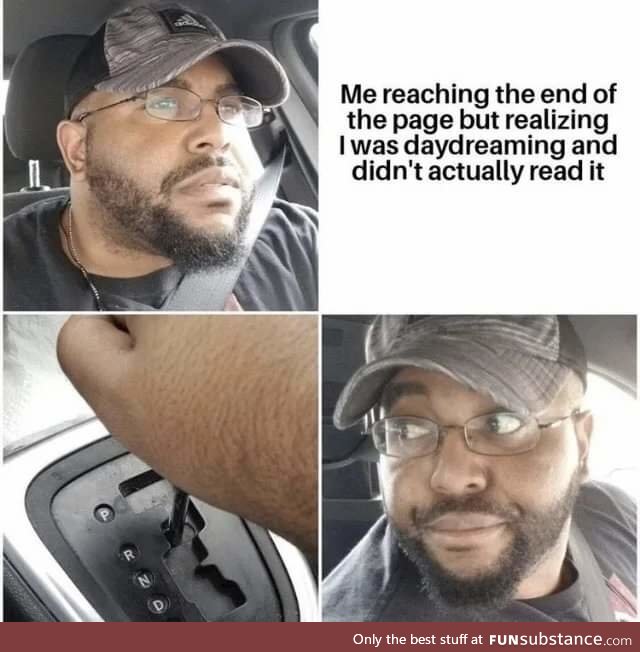 Reaching the end of the page