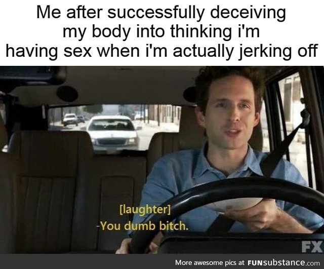 Don't jerk off while driving