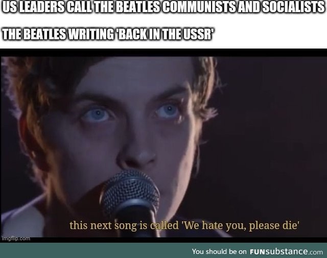 The Beatles being controversial? Never! /s