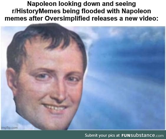 For a third time, Napoleon has returned