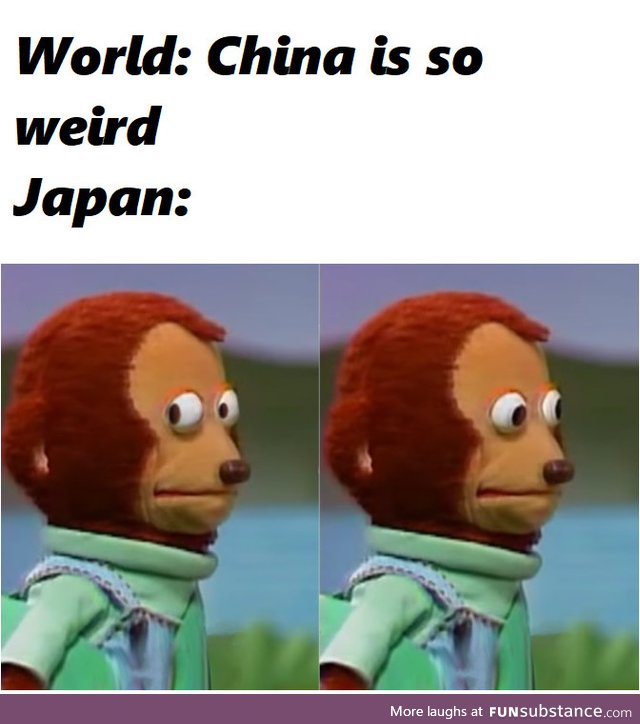 Japan has weird history