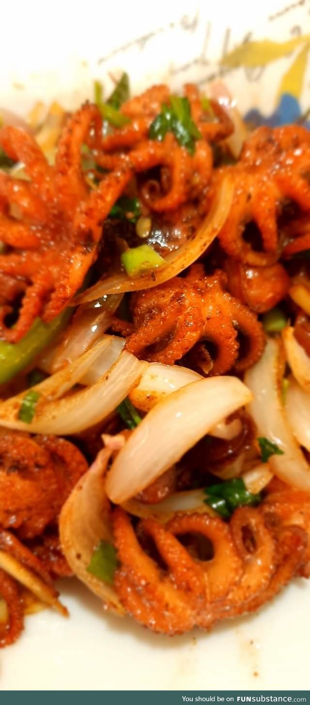 Bokkeum - South Korean grilled octopus