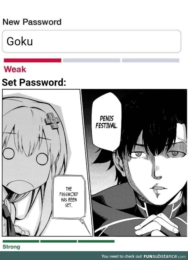Password set