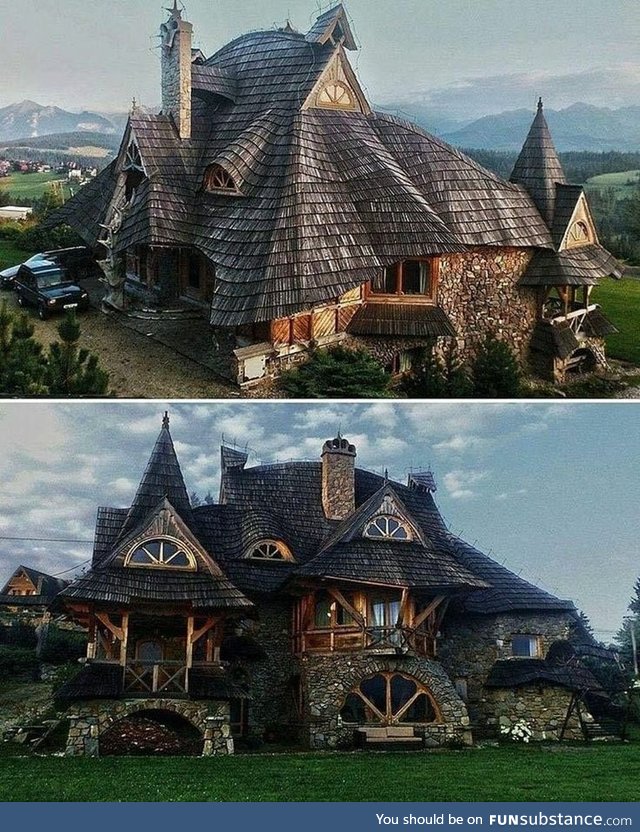 Cottage in the Tatra Mountains, Poland