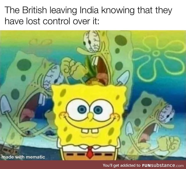 Should’ve seen their faces leaving India lol