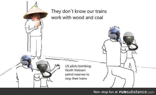 North Vietnam bombing summarized
