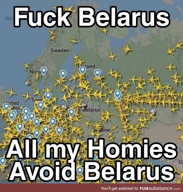 We did it we Cancelled Belarus