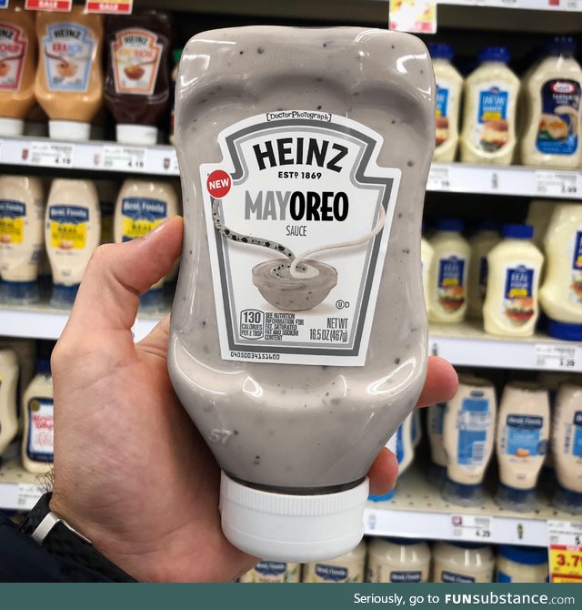 Another interesting combo from the great minds at Heinz