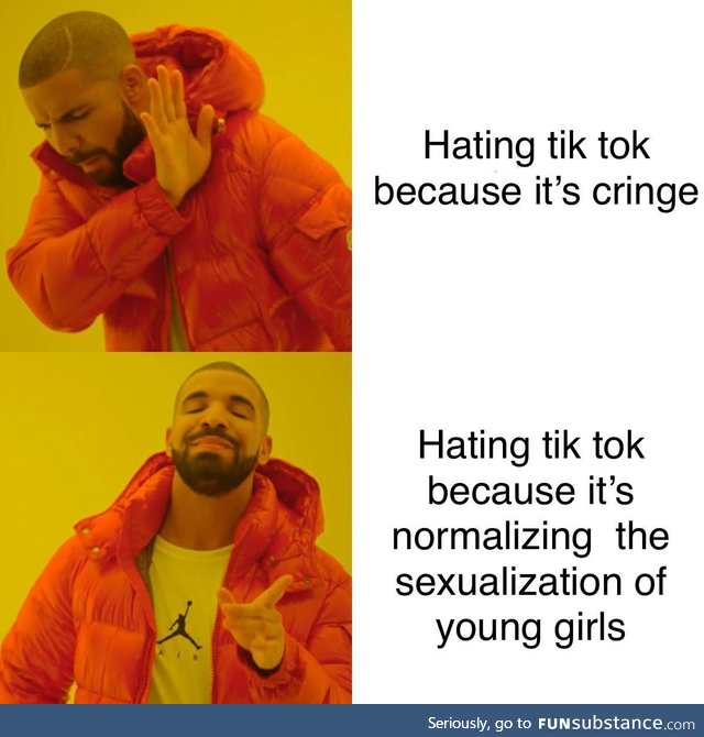 Hating tik tok is still cool, right?