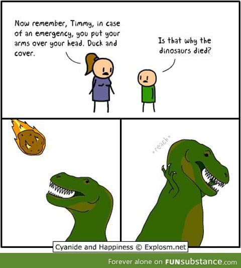 Why the dinosaurs died