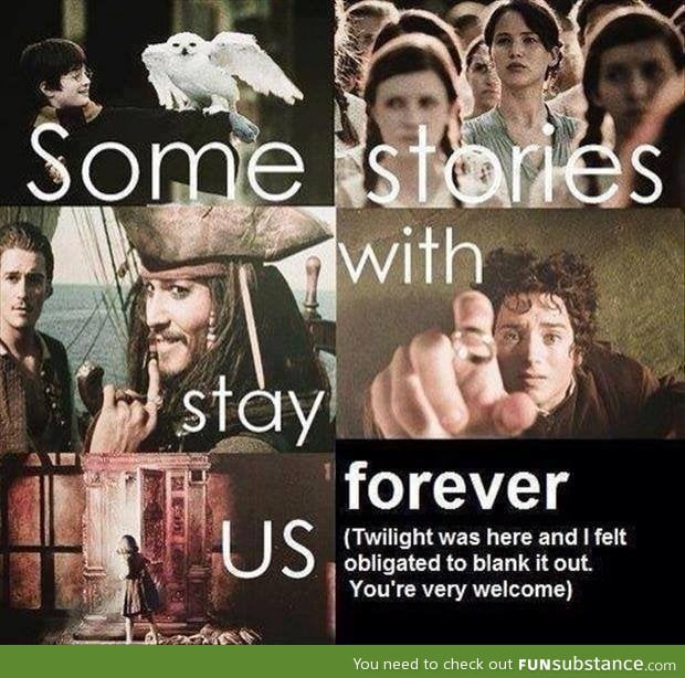 Some stories stay with us forever