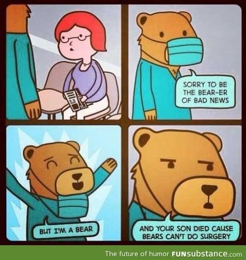 Bear surgery