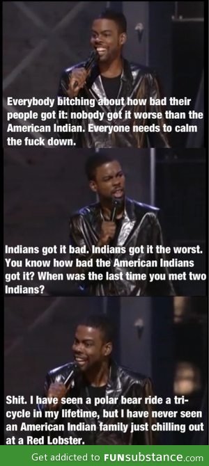 Chris rock on american indians