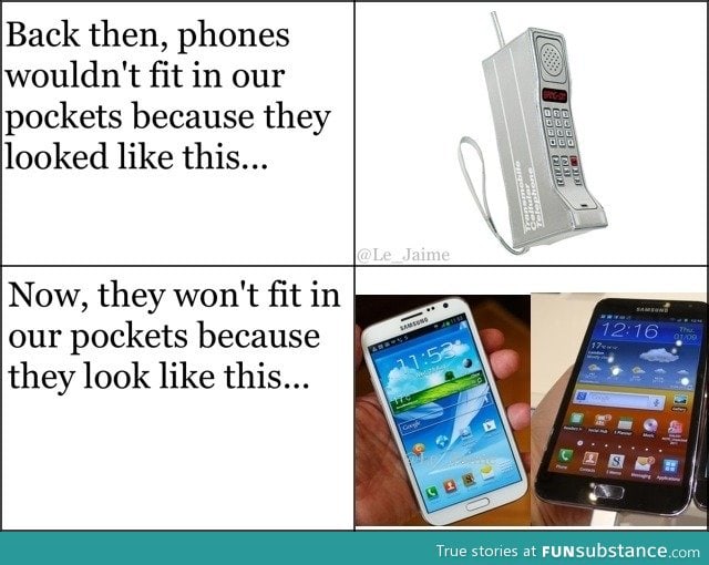 Phones these days