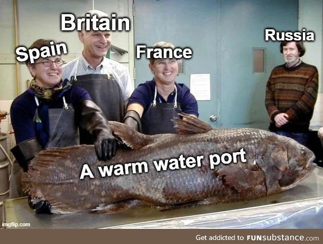 The Russians always felt like a fish out of water