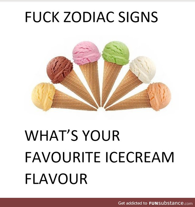 Favourite Ice cream flavour?