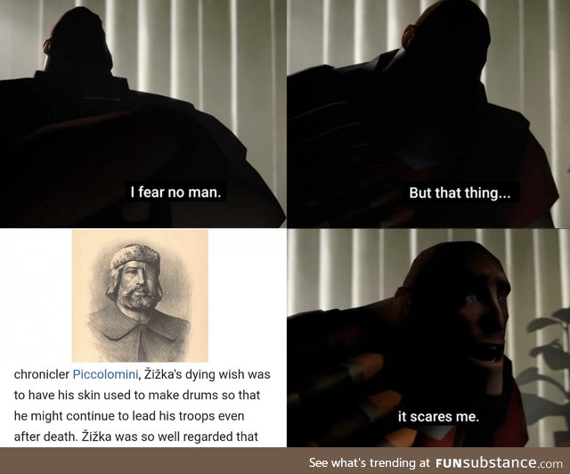 You'll never be like Zizka