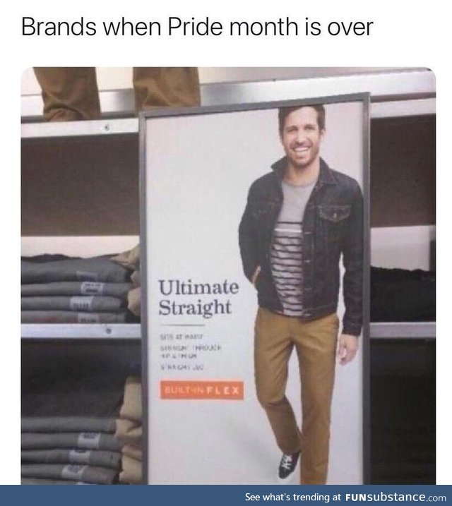 Not just straight