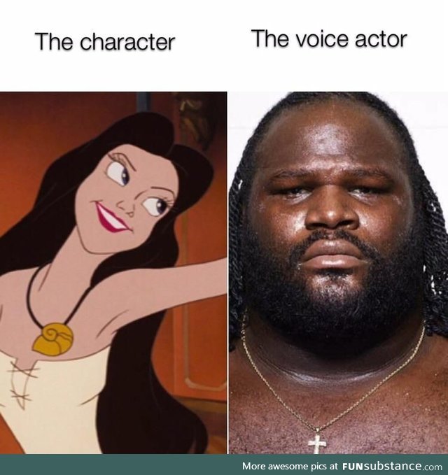 Voice actors are underrated