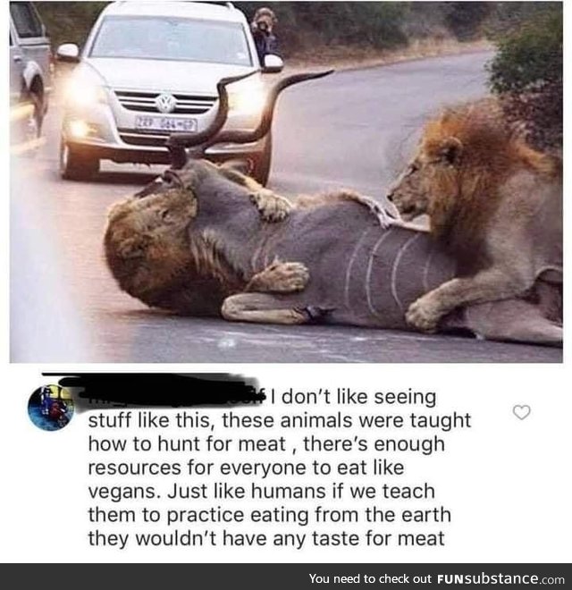 Teach them how to eat from earth