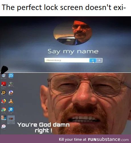 I am the one who locks