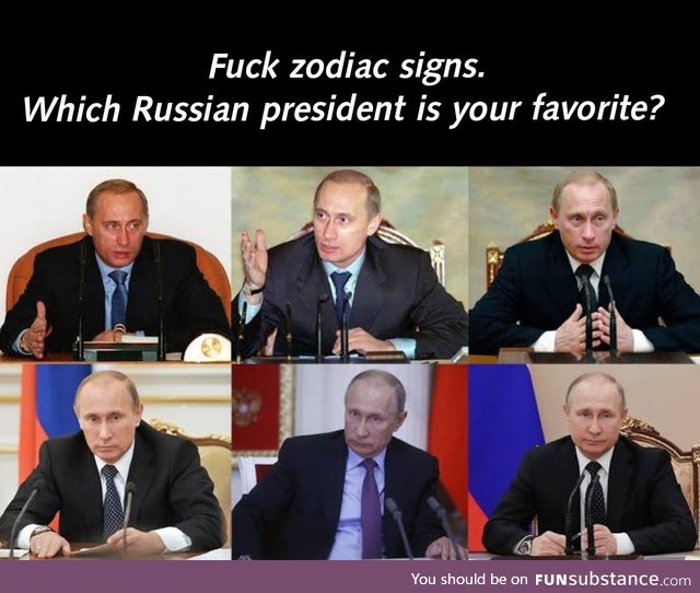 For westerners, all Russian presidents look alike