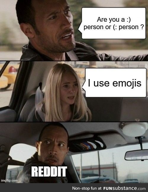 Y do people hate emojis tho ? ¯\__/¯
