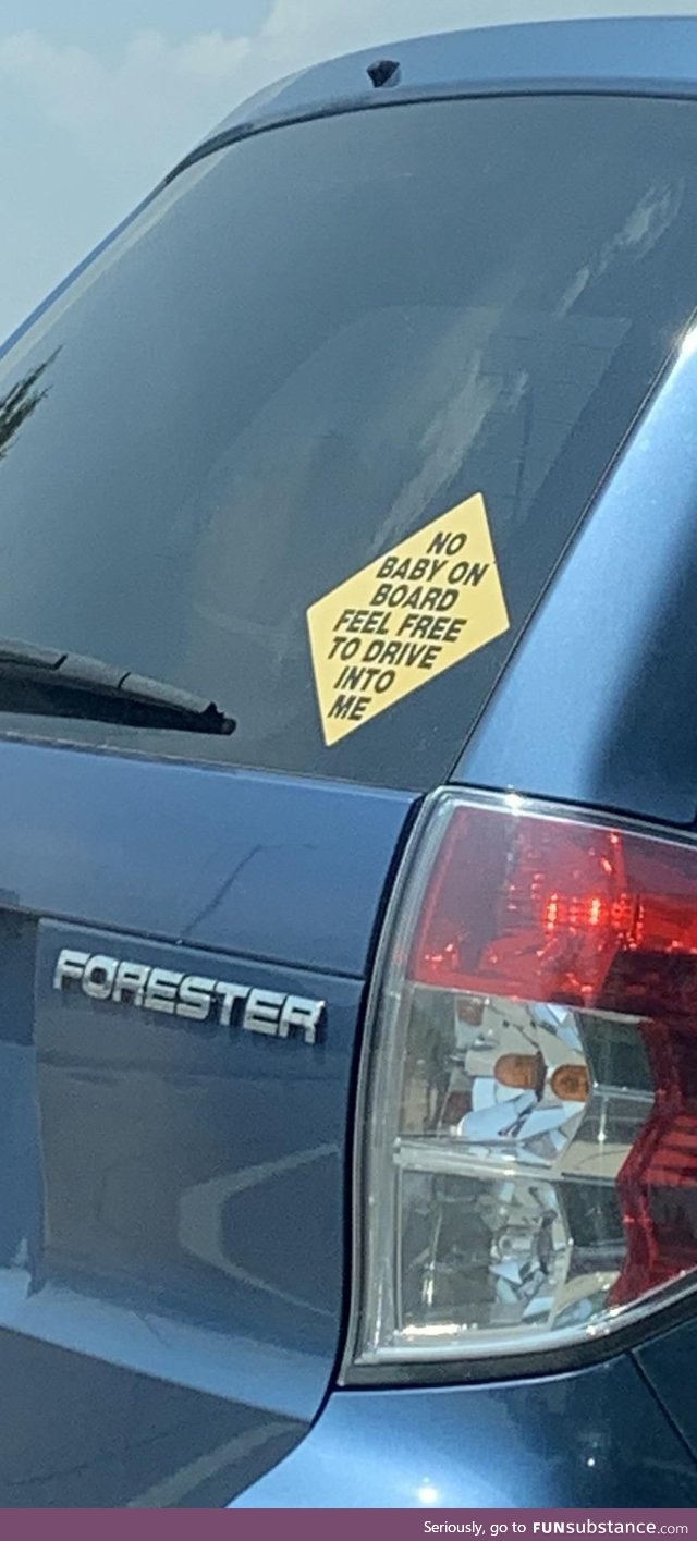 Funny sticker I spotted earlier