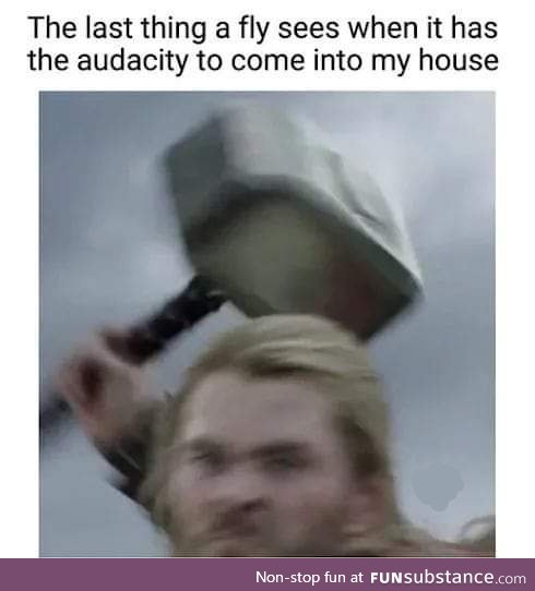 He's gonna be Thor when he wakes up