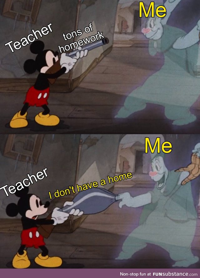 I won this round, teacher