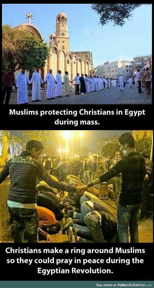 Christians protecting Muslims protecting Christians