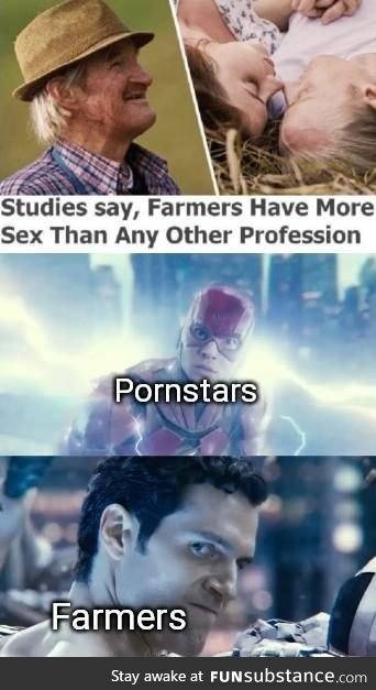 Farmers have more sex than you