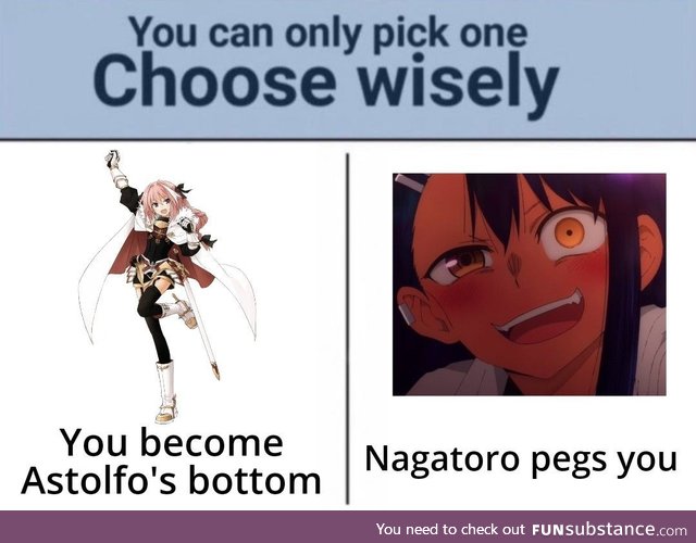 Go on and choose